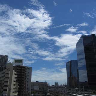 心配していた天気もこの通り…って、暑いよっ!ヽ(^.^;)丿