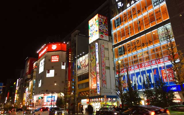 夜の秋葉も久しぶり…って実はこの時点ではまだ18時前…(^_^;)帰りの電車が混む前に解散・帰宅w