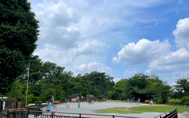 記憶に間違いなければ、会社時代に花見をしたのはここ多摩川台公園、その後パソ通のオフ会で来たコトもあったハズだが…その時に上った滑り台は無くなっていたよーだヽ(^.^;)丿