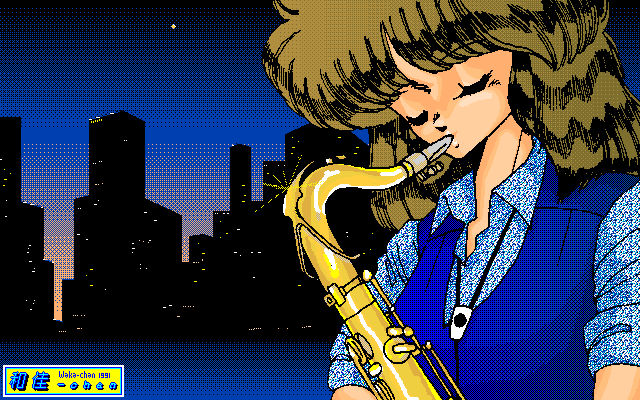 No.0077[SAX LADY]